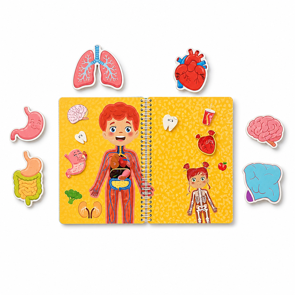 Human Body Quiet Book